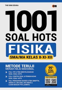 Image of 1001 soal Hot Fisika SMA/MA Kelas X-XI-XII