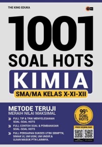 Image of 1001 Soal HOTS Kimia SMA/MA Kelas X-Xi-XII