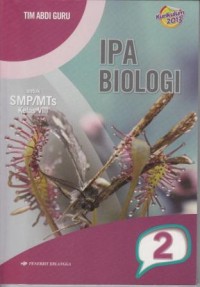 Image of IPA Biologi: untuk SMP/MTs Kelas VIII