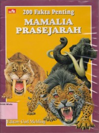 Image of 200 Fakta penting: mamalia prasejarah