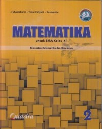 Image of Matematika untuk SMA Kelas XI : Peminatan Matematika dan Ilmu Alam