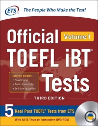 Image of Official TOEFL iBT Tests with audio Vol.1