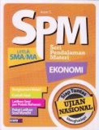 Image of SPM untuk SMA/MA : Ekonomi