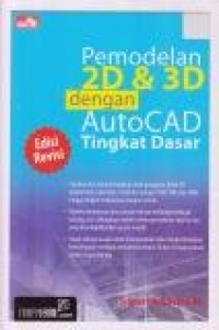 Image of Pemodelan 2D & 3D dengan AutoCAD Tingkat Dasar