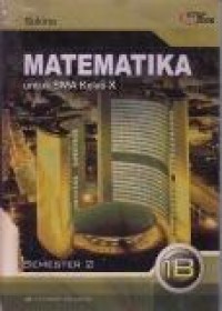 Image of Matematika utk SMA kls X 1B