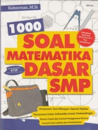 Image of 1000 Soal Matematika Dasar SMP