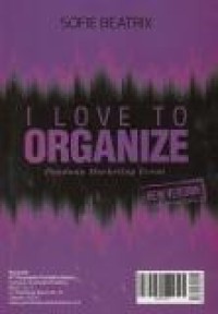 Image of I love to organize: panduan marketing event