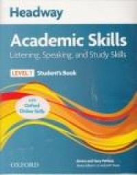 Image of Headway academic skills listening, speaking, and study skills