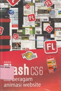 Image of PAS (Panduan Aplikasi & Solusi): Adobe Flash CS6 untuk beragam animasi website