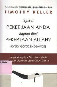 Image of Apakah Pekerjaan Anda Bagian dari Pekerjaan Allah?