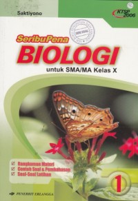 Image of Seribu Pena: Biologi utk SMA/MA kls X