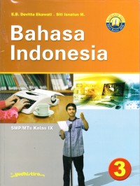 Image of Bahasa Indonesia SMP kelas IX