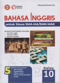 Image of Bahasa Inggris untuk siswa SMA-MA/SMK-MAK kelas 10