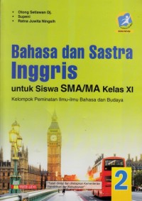 Image of Bahasa dan Sastra Inggris SMA/MA kelas XI Kelompok peminatan ilmu-ilmu bahasa dan budaya