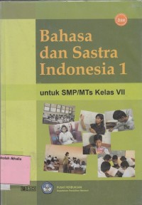 Image of Bahasa dan sastra Indonesia: untuk SMP/MTS kls VII