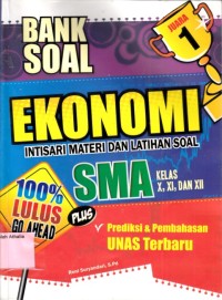 Image of Bank soal ekonomi SMA kelas X,XI,XII