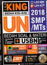 Image of The king bedah tuntas kisi-kisi UN SMP/MTs