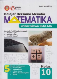 Image of Belajar bersama menalar Matematika untuk Siswa SMA-MA kelas 10
