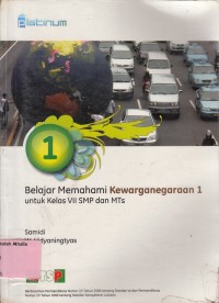 Image of Belajar memahami kewarganegaraan: utk kls VII SMP