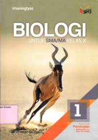 Image of Biologi SMA kelas X Kelompok peminatan (Kurikulum 2013 edisi revisi)