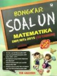 Image of Bongkar soal UN Matematika SMP/MTs 2015