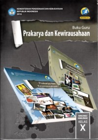 Image of Buku Guru : Prakarya dan Kewirausahaan SMA Kelas X