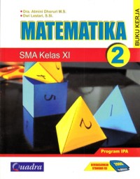 Image of Buku Kerja Matematika SMA Kelas XI-IPA (Berdasarkan Standar Isi 2006)