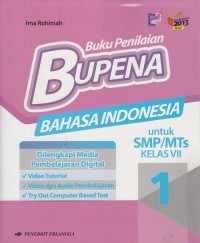 Image of BUPENA :  Buku Penilaian Bahasa Indonesia Kelas VII Kurikulum 2013 Revisi