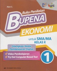Image of BUPENA :  Buku Penilaian Ekonomi Kelas X Kurikulum 2013 Revisi