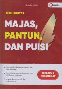 Image of Buku pintar majas, pantun, dan puisi