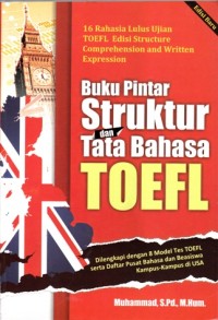 Image of Buku pintar struktur dan tata bahasa TOEFL