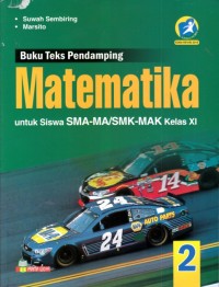 Image of Buku teks pendamping Matematika SMA-MA/SMK-MAK kelas XI