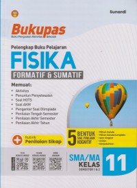 Image of Bukupas Fisika Formatif & Sumatif SMA/MA Kelas 11