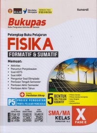 Image of Bukupas Fisika Formatif & Sumatif SMA/MA Kelas X