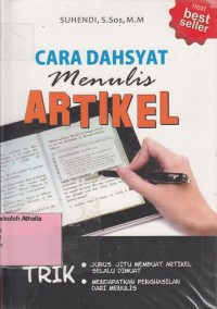 Image of Cara dahsyat menulis artikel