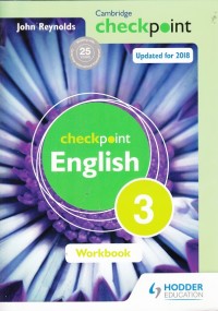 Image of Checkpoint English 3 Workbook