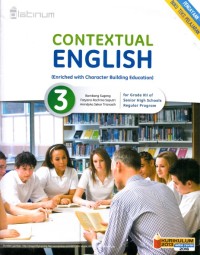Image of Contextual English  (Enriched with character building education) for grade XII of senior high schools regular program