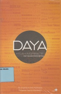 Image of Daya: Kisah Inspiratif untuk Dayakan Indonesia