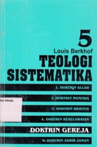 Image of Teologi sistematika: Doktrin Gereja (5)