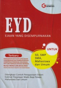 Image of EYD (Ejaan Yang Disempurnakan)