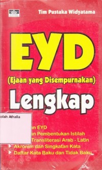 Image of EYD (Ejaan yang Disempurnakan)