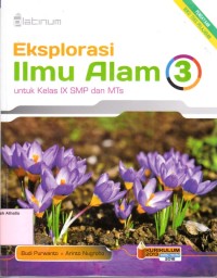 Image of Eksplorasi ilmu alam 3 untuk SMP kelas IX