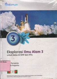Image of Eksplorasi ilmu alam 3 : utk kls IX SMP dan MTs