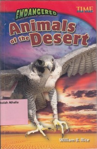 Image of Endangered animals of the desert