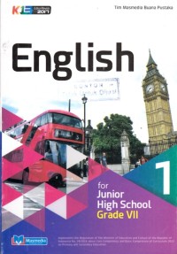 Image of English for Junior High School grade VII