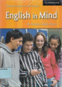 Image of English in Mind: Student's Book Starter