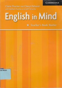 Image of English in mind: teacher's book starter