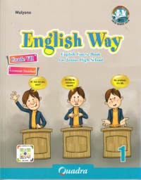Image of English way 1 : English course book for junior high school Grade VII
