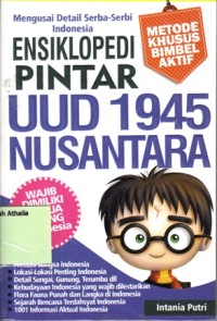 Image of Ensiklopedi pintar UUD 1945 Nusantara