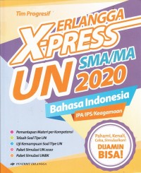 Image of Erlangga X-Press UN SMA/MA 2020 Bahasa Indonesia